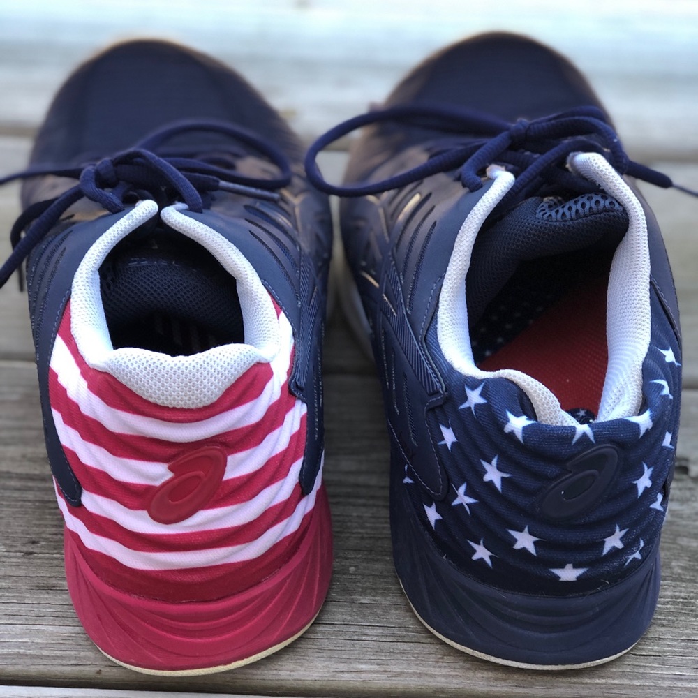 Men’s ASIC’s Sneakers USA Flag Edition 🇺🇸